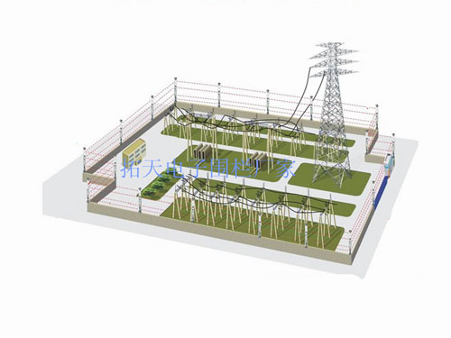 變電站電子圍欄解決方案